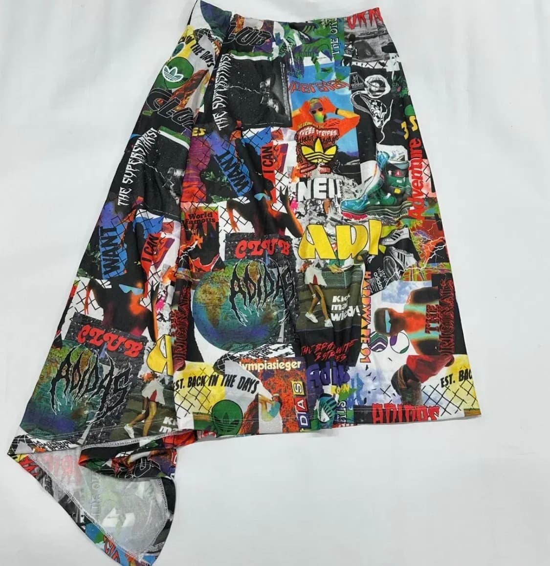 ⭐️재팬 아디다스 져지 언발 스커트⭐️ 락시크 보헤미안 데코라 괴짜  상품이미지3