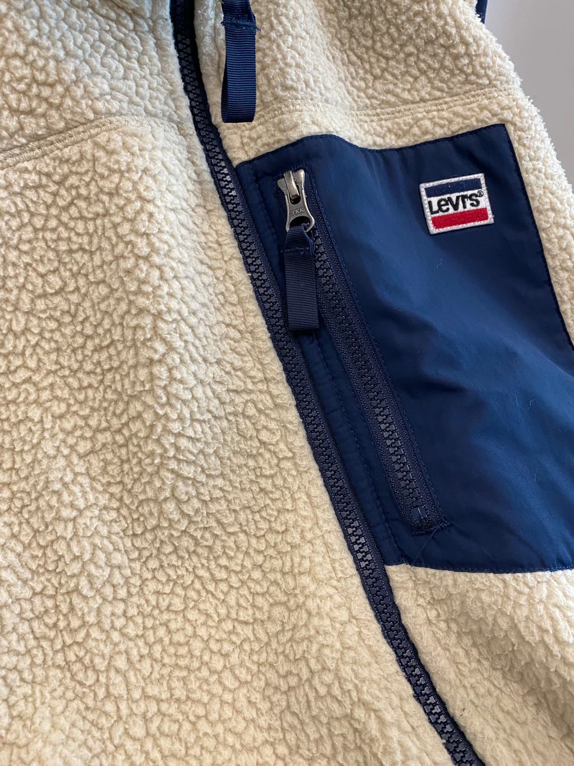 [XL]리바이스 양털 플리츠 베스트 상품이미지2