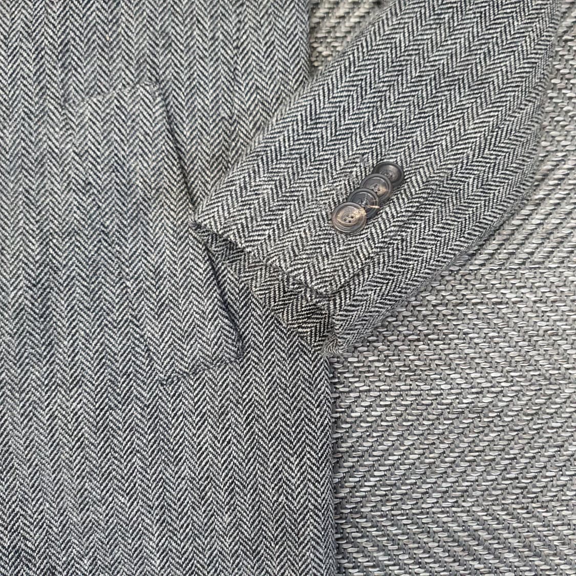 자라 헨링본 코트 자켓 남자105 상품이미지4