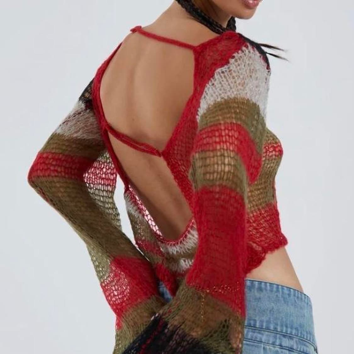 제이디드런던 backless knit top 상품이미지3