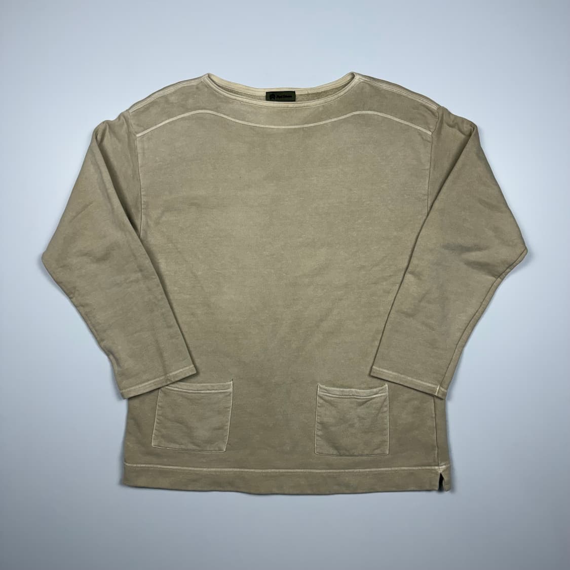 (105) 나이젤카본 보트넥 롱슬리브 티셔츠 상품이미지1