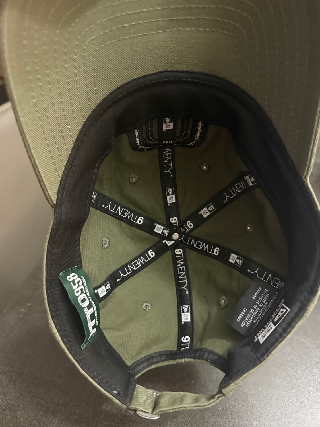 Newera x otto958 O Hat olive 상품이미지5