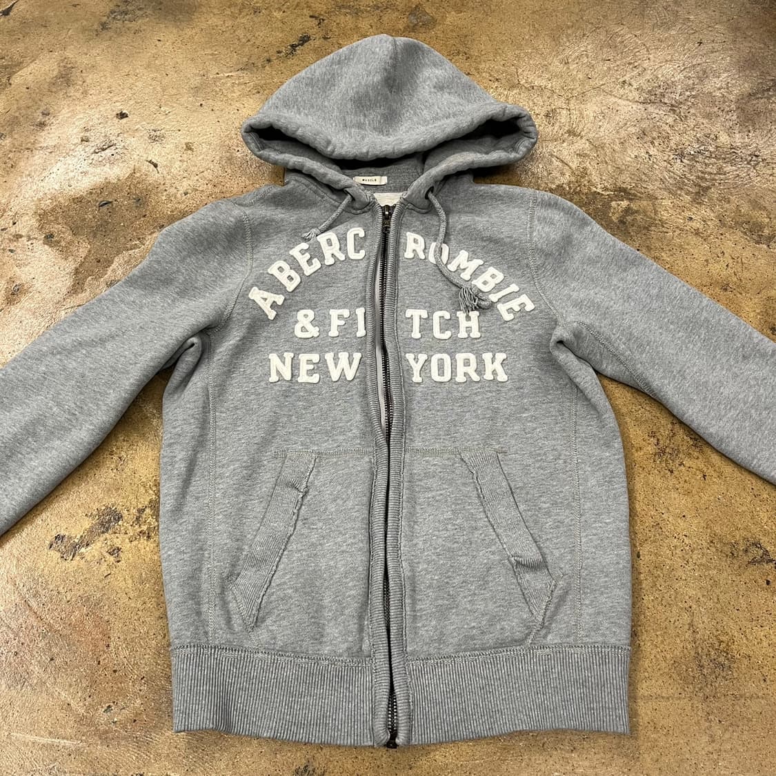 아베크롬비 그레이 후드집업 상품이미지3