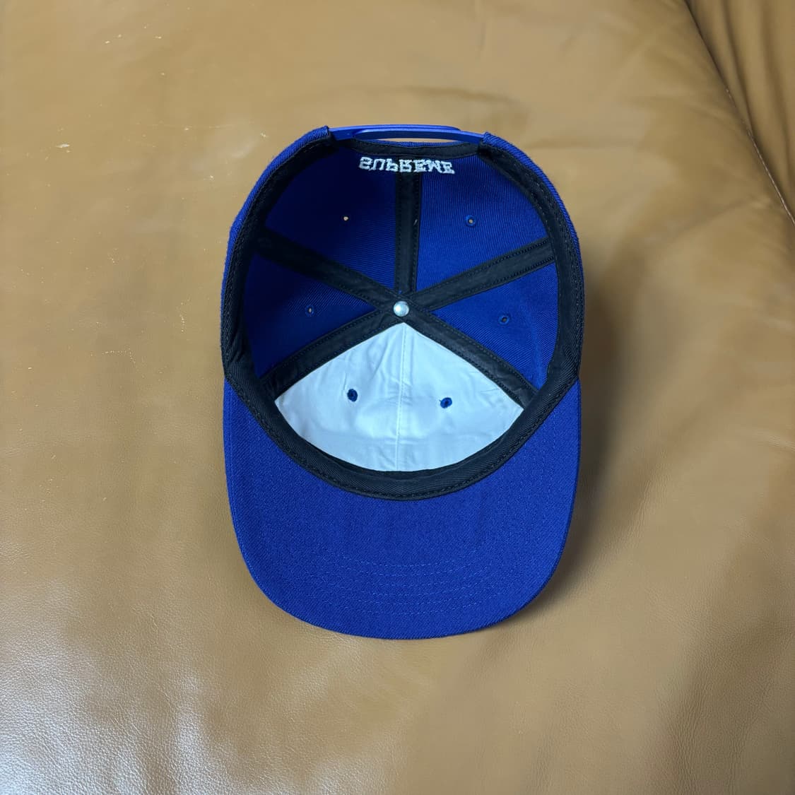 슈프림 6패널 볼캡 모자 오발 네이비 상품이미지6