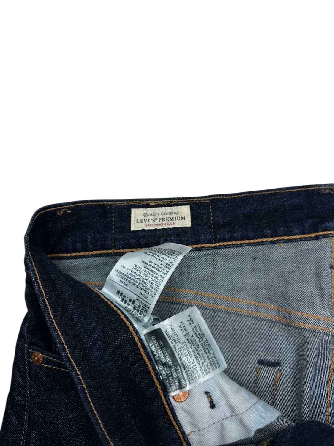 리바이스 511 프리미엄 청바지  (32, 가죽패치) 상품이미지8