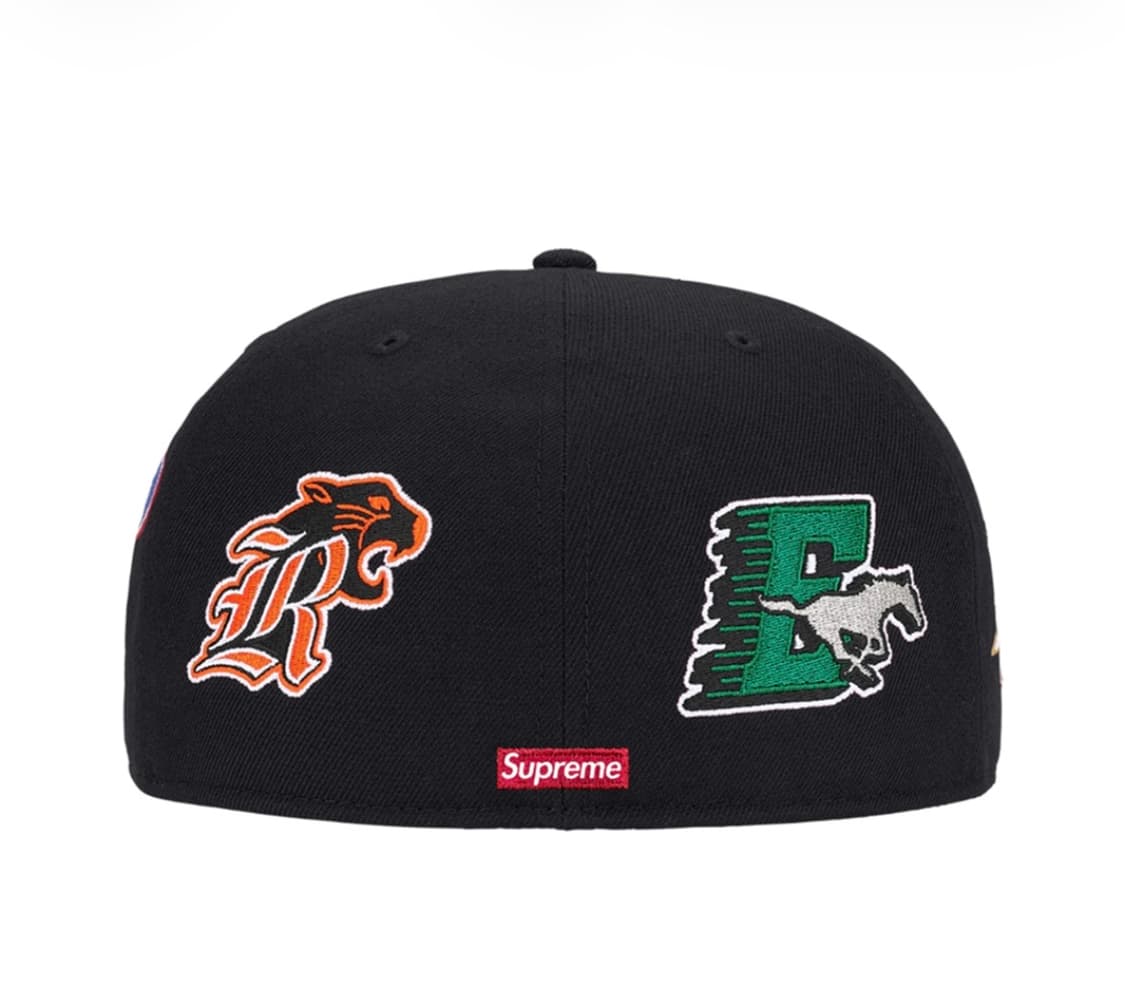 [758] 슈프림 26ss 마스코트 s 로고 뉴에라 블랙 상품이미지2