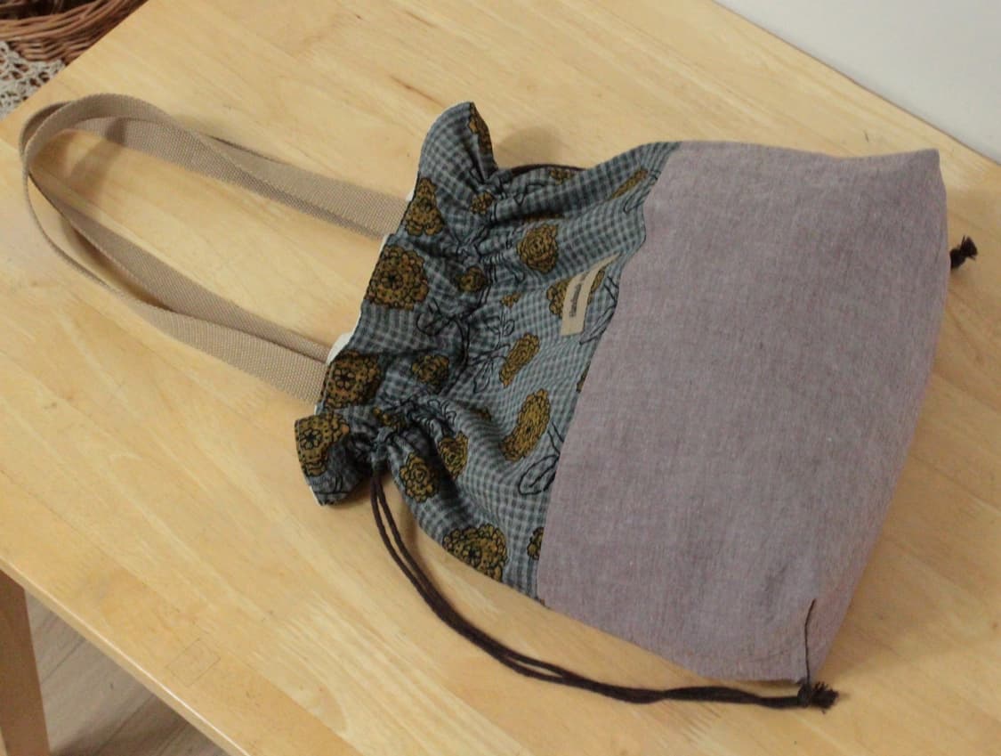 핸드메이드 가방 스트링백 상품이미지8