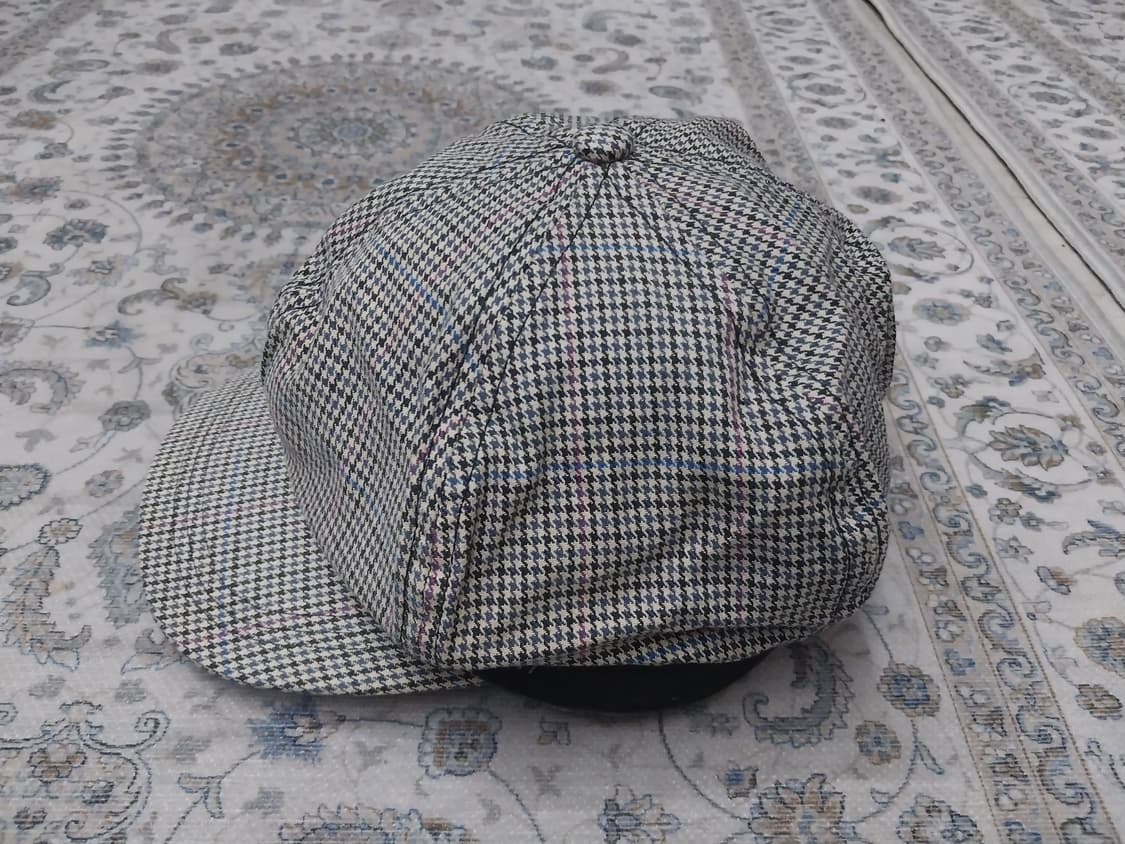(새상품) 윌슨 골프 헤링본 체크 헌팅캡 모자 상품이미지3