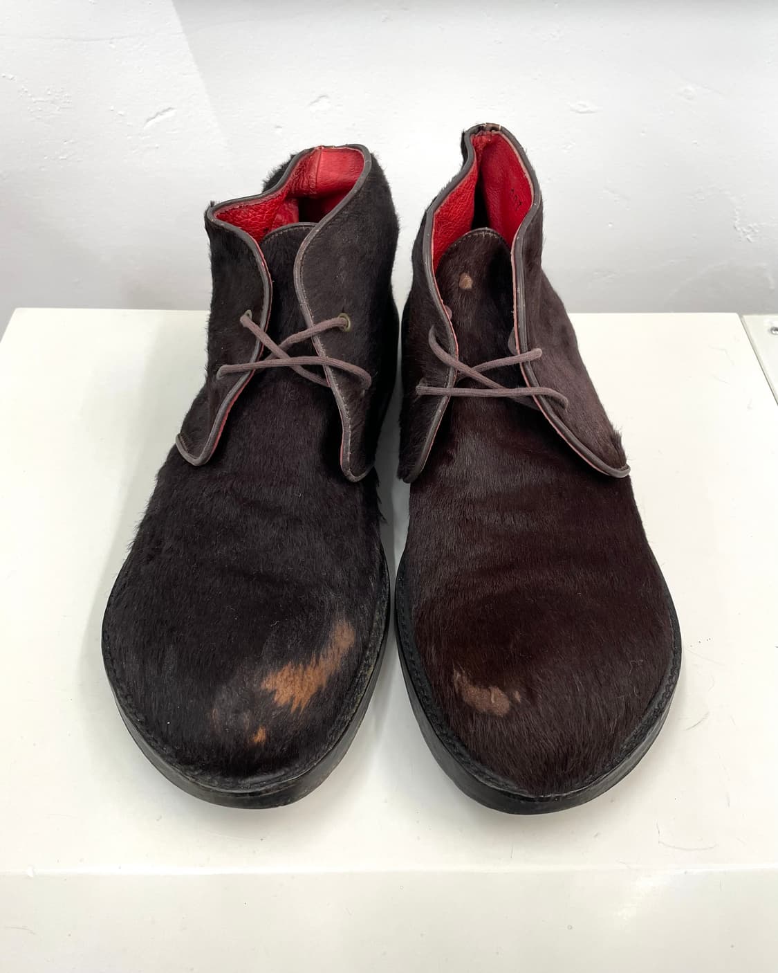 [240] 장폴고티에 송치 퍼 처카 부츠 상품이미지2