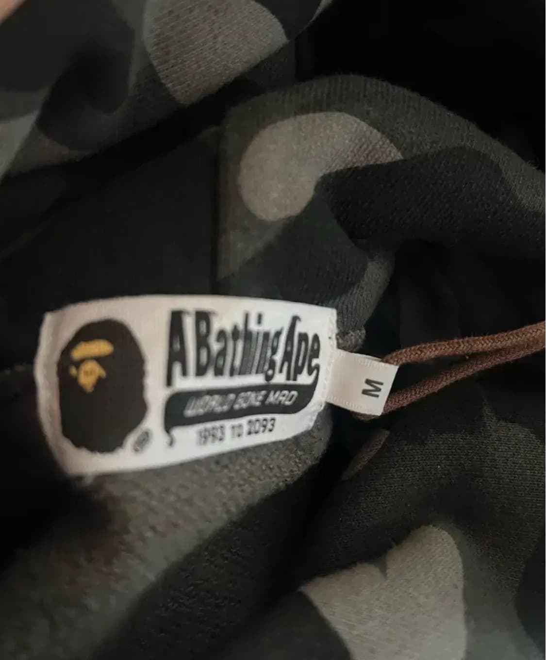 BAPE Color Camo College Pullover Hoodie 상품이미지5
