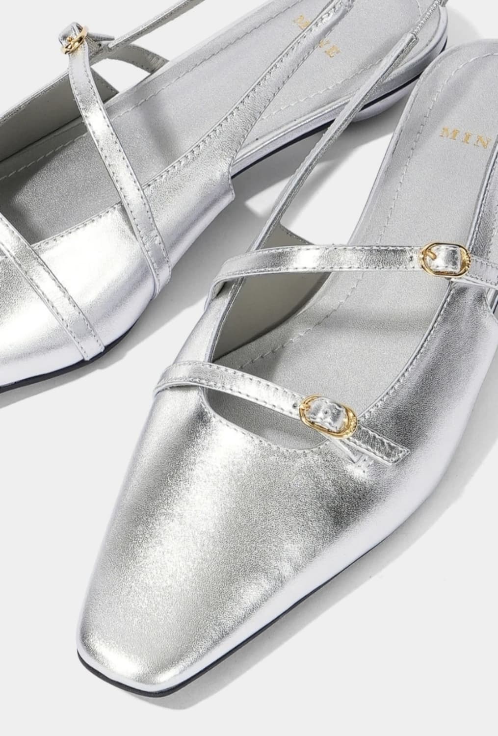 한섬 마인 레더 투 스트랩 슬링백 힐 245 상품이미지4