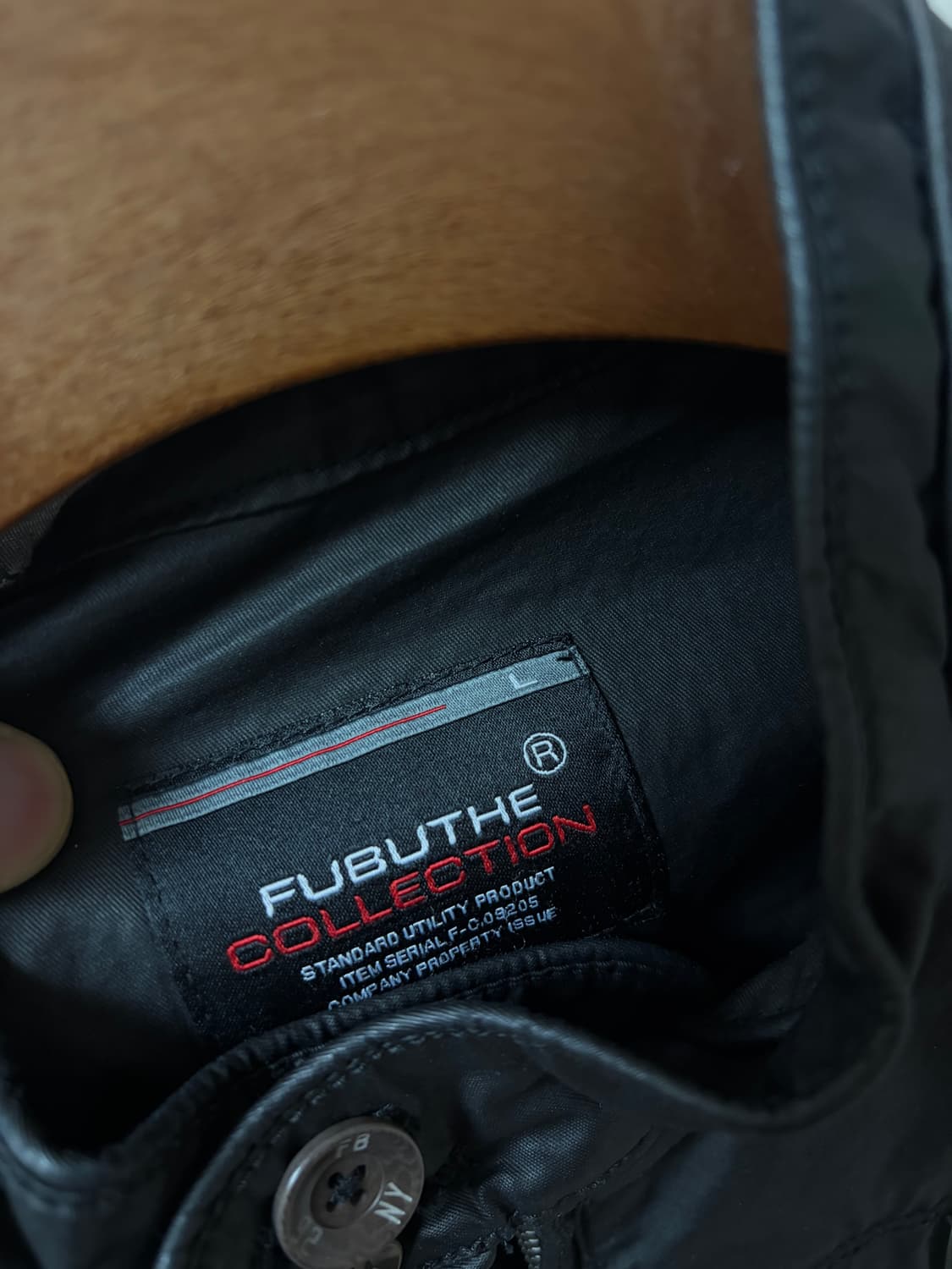 (L) Fubu 후부 코팅 락시크 블루종 자켓 상품이미지7