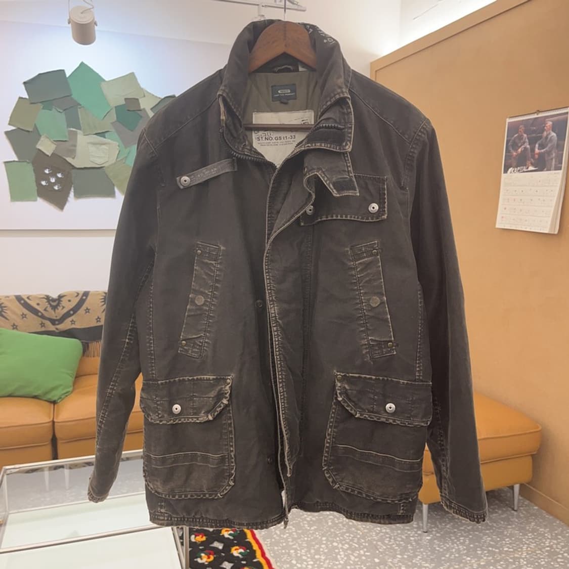 지스타 로우 빈티지 헌팅 워크 사파리 자켓 L C08492 상품이미지3