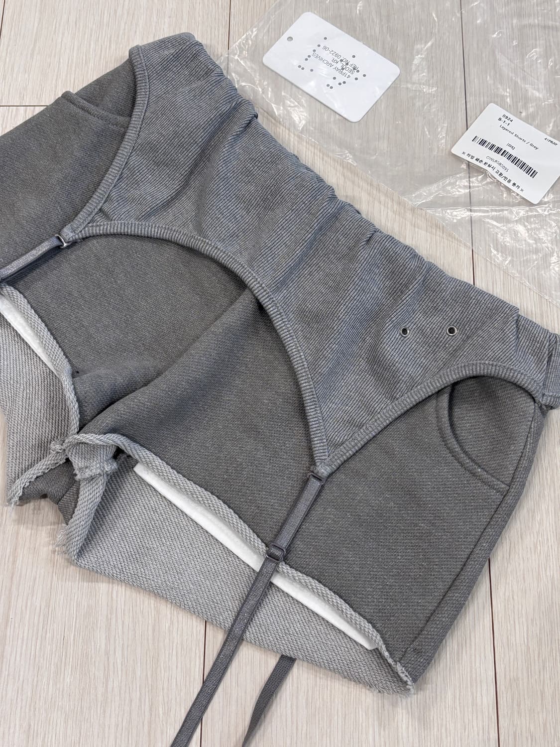 41pray 41프레이 레이어드 쇼츠 반바지 상품이미지3