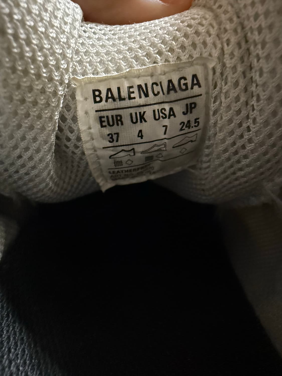 발렌시아가 엑스팬더 스니커즈 화이트 37사이즈 오늘만 할인 상품이미지10