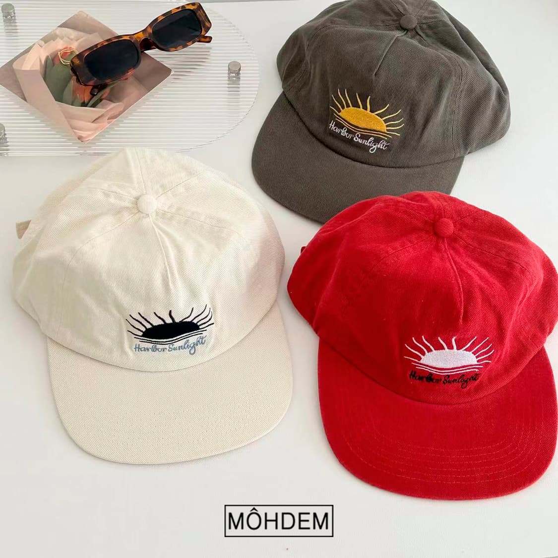 [Unisex]선라이트 워시드 볼캡 캠프캡 상품이미지9