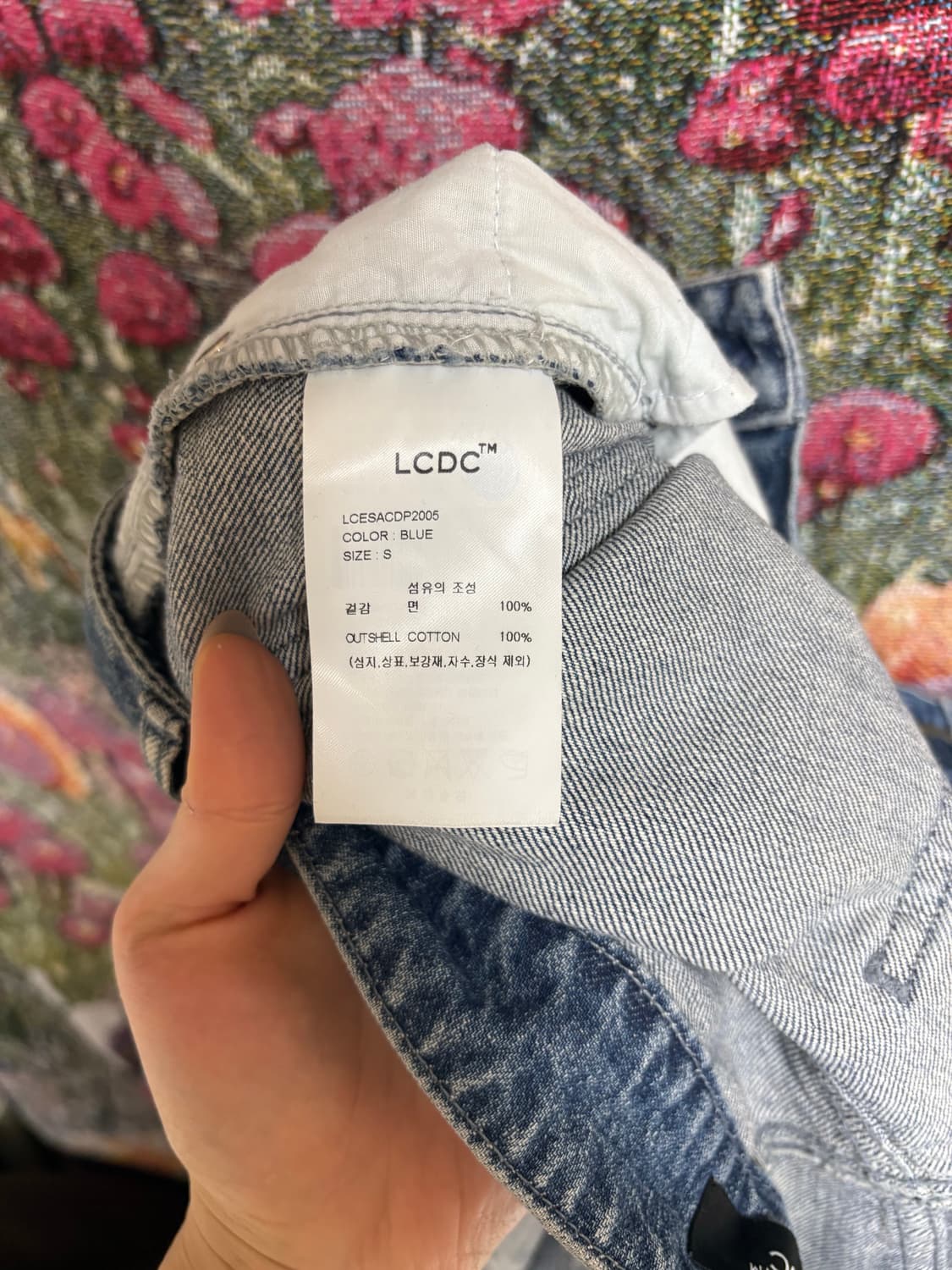 lcdc WIDE-LEG WASHED DENIM (BLUE) ss 상품이미지9