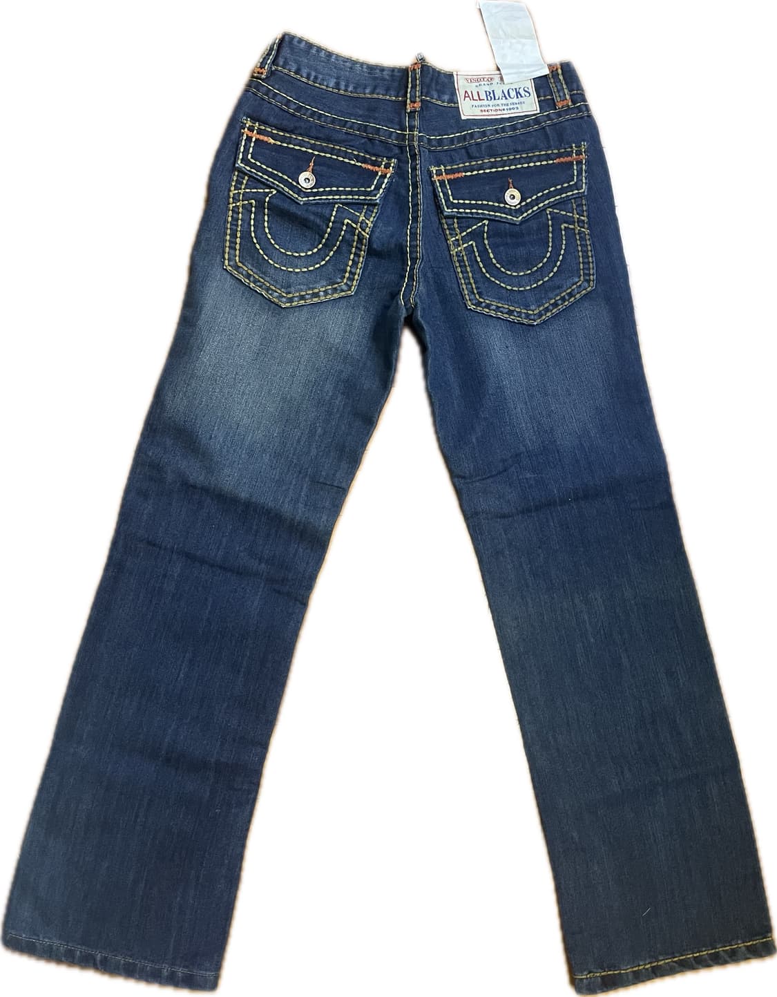 ALL BLACKS 남성 빈티지 데님 청바지 새상품 2벌 30사이즈 상품이미지4