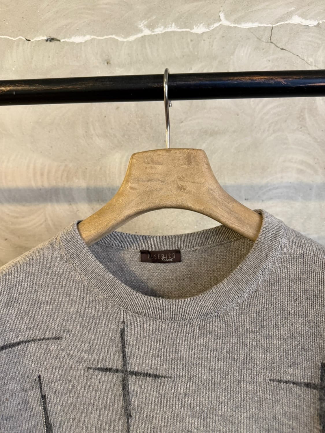 페세리코 울 실크 니트 55~66 상품이미지3