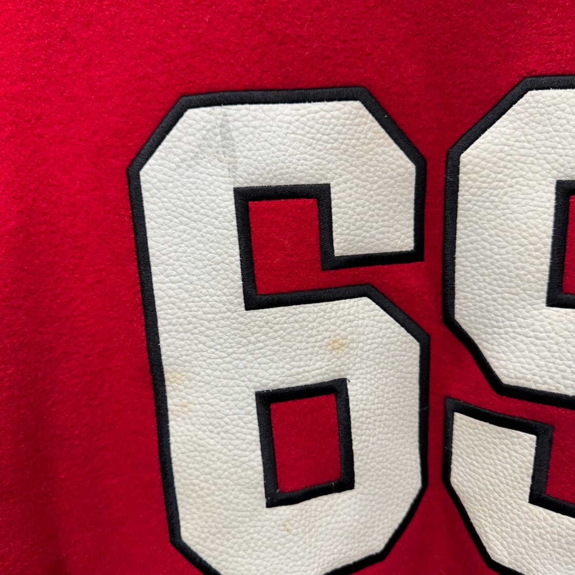 00s PLAYERSACS 스타디움 자켓 전면 로고 포인트 레드 상품이미지9