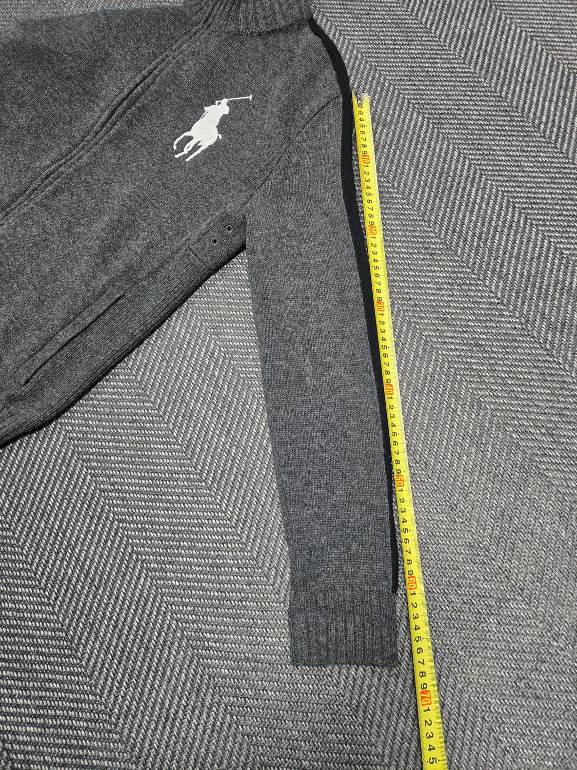 폴로랄프로렌 그레이 집업 니트 가디건 상품이미지7