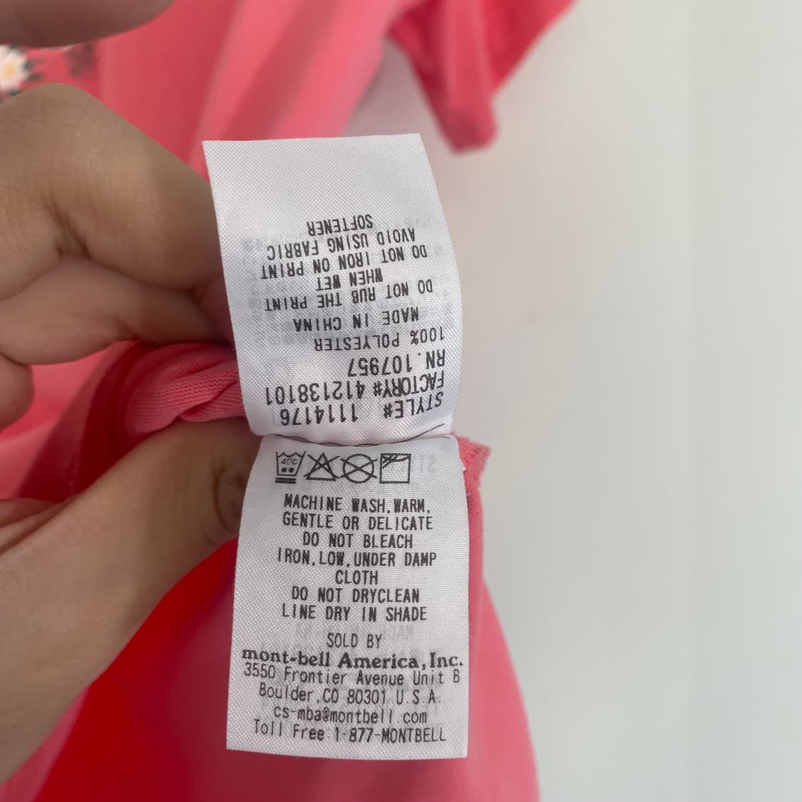 몽벨 티셔츠 상품이미지5