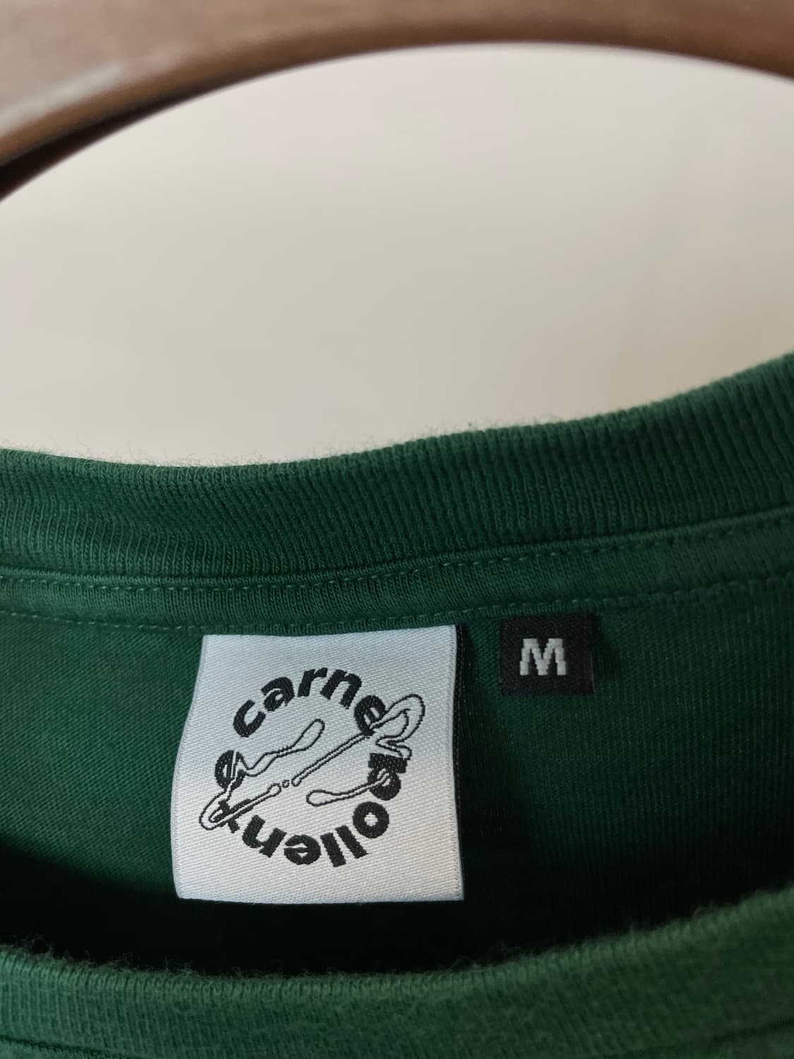 (M) 까르네 볼렌떼 그린 반팔티 상품이미지4