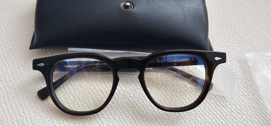 커먼웰스 TH1005 새상품 뿔테안경 상품이미지1