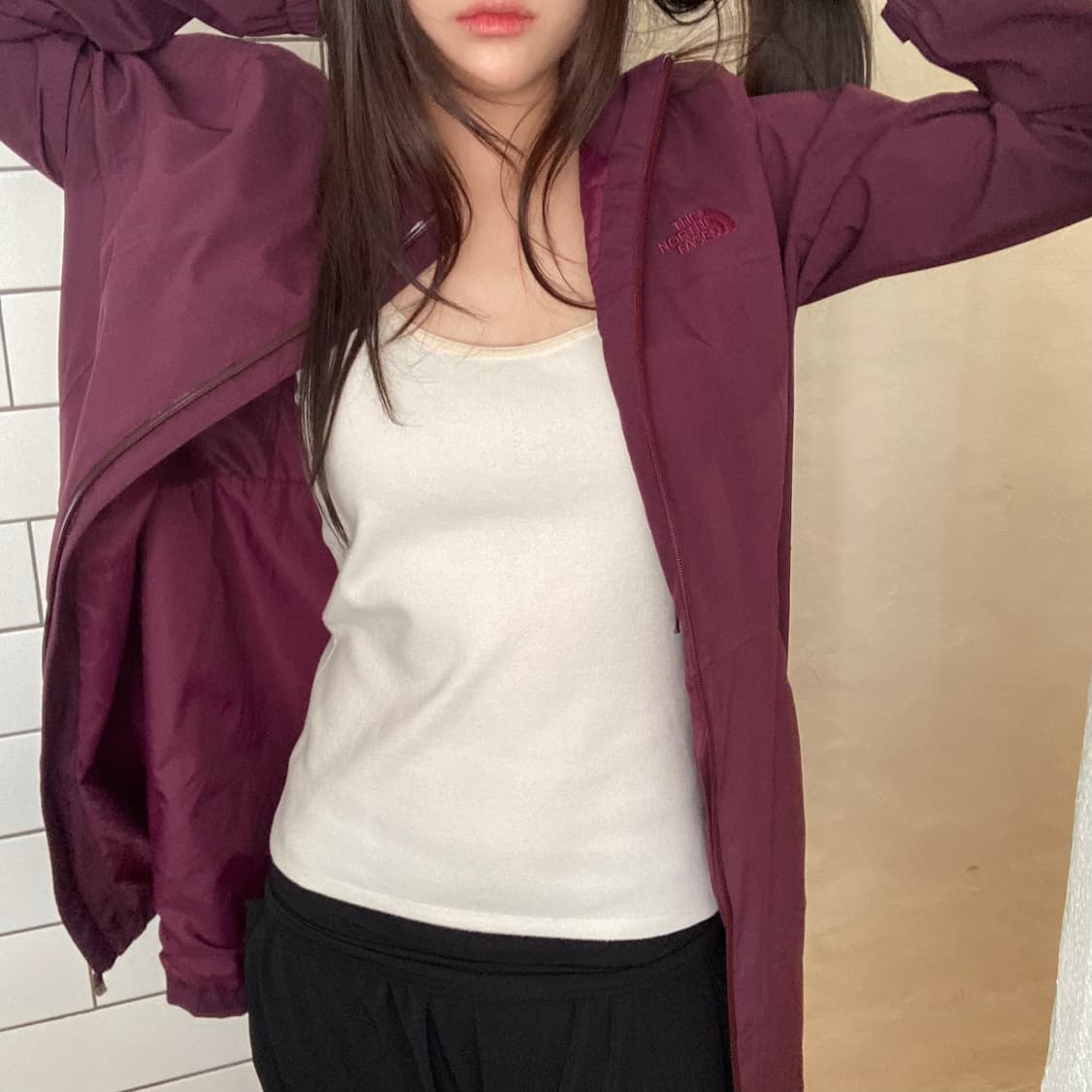 노스페이스 롱 밀리터리 야상 자켓 상품이미지2