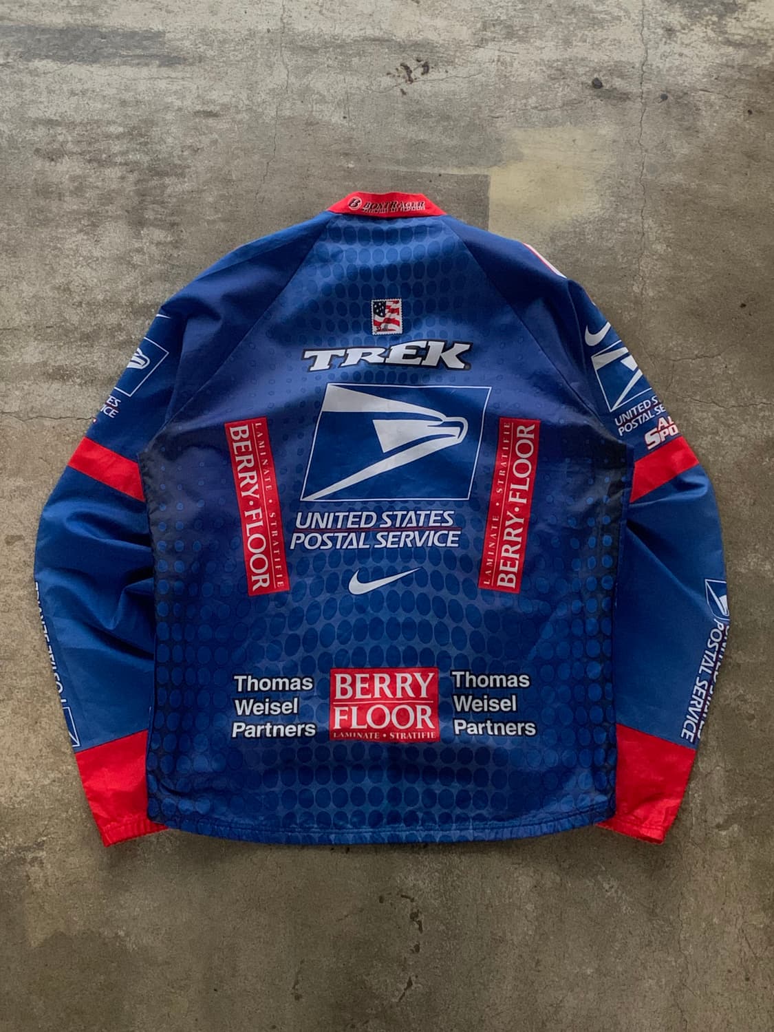 2003 나이키 USPS 사이클링 팀 롱슬리브 저지 상품이미지6