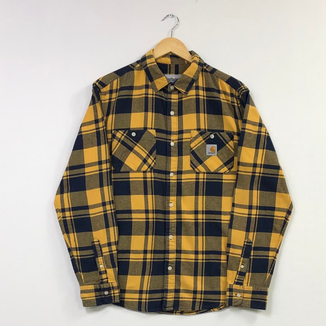 L 칼하트 체크 워크 남방 상품이미지2