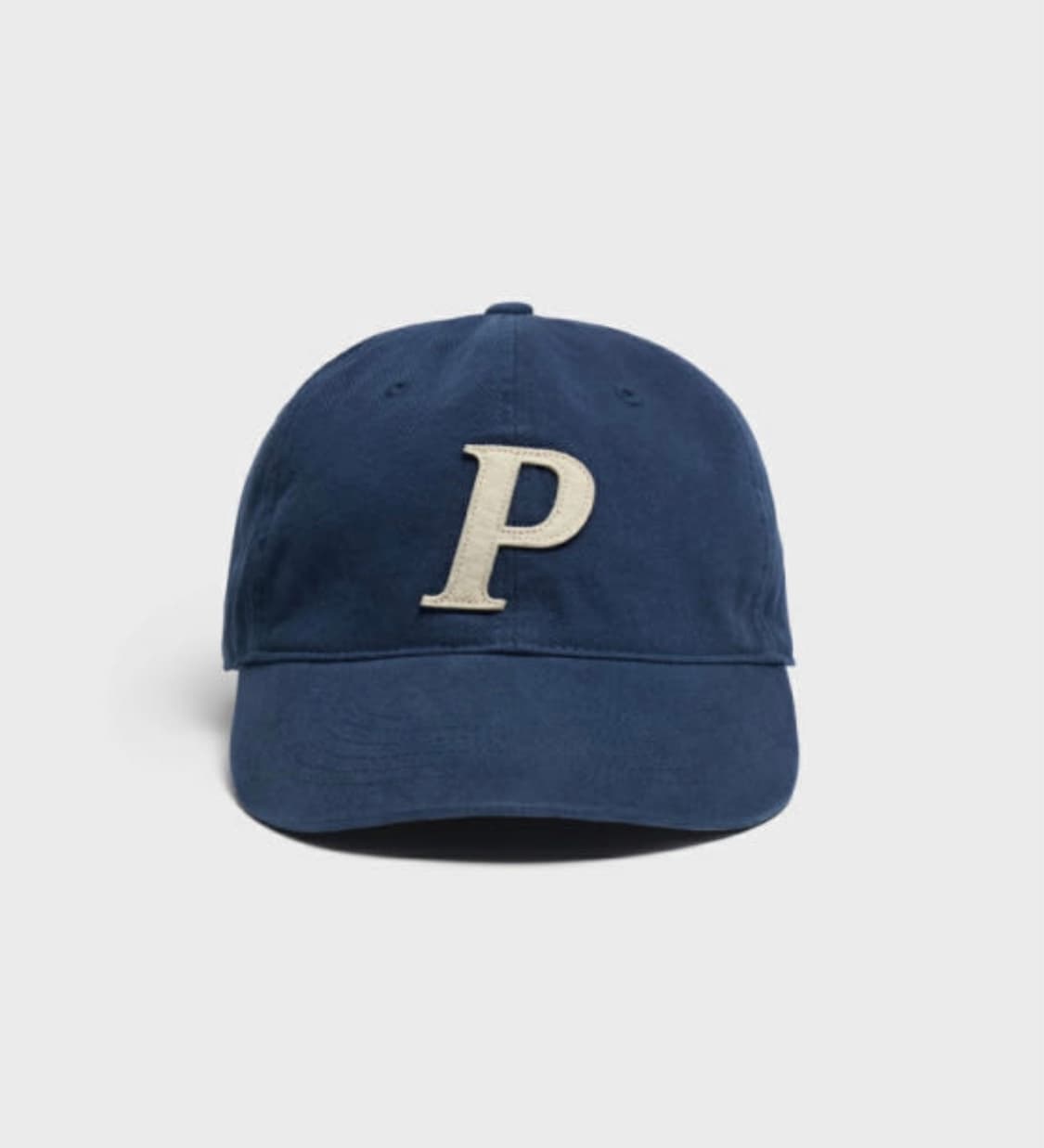 포터리Pottery Cotton Graphic Ball Cap_Blue  상품이미지1