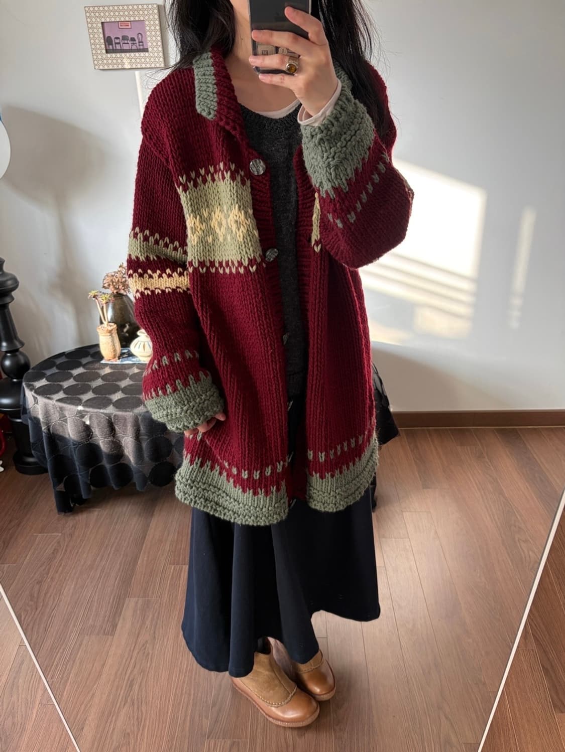 knitted cardigan 상품이미지3