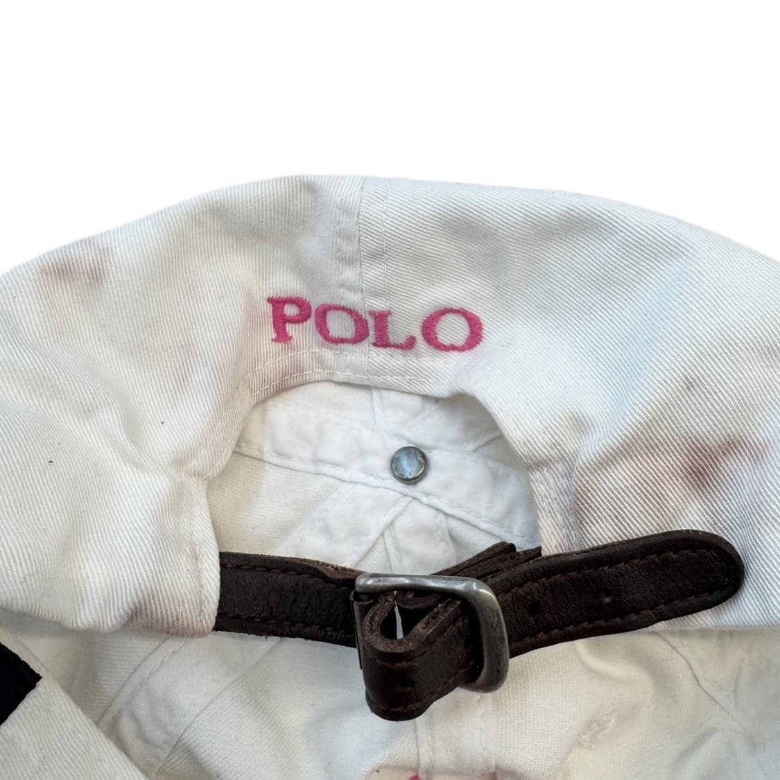 폴로 빅포니 흰핑 볼캡 상품이미지4