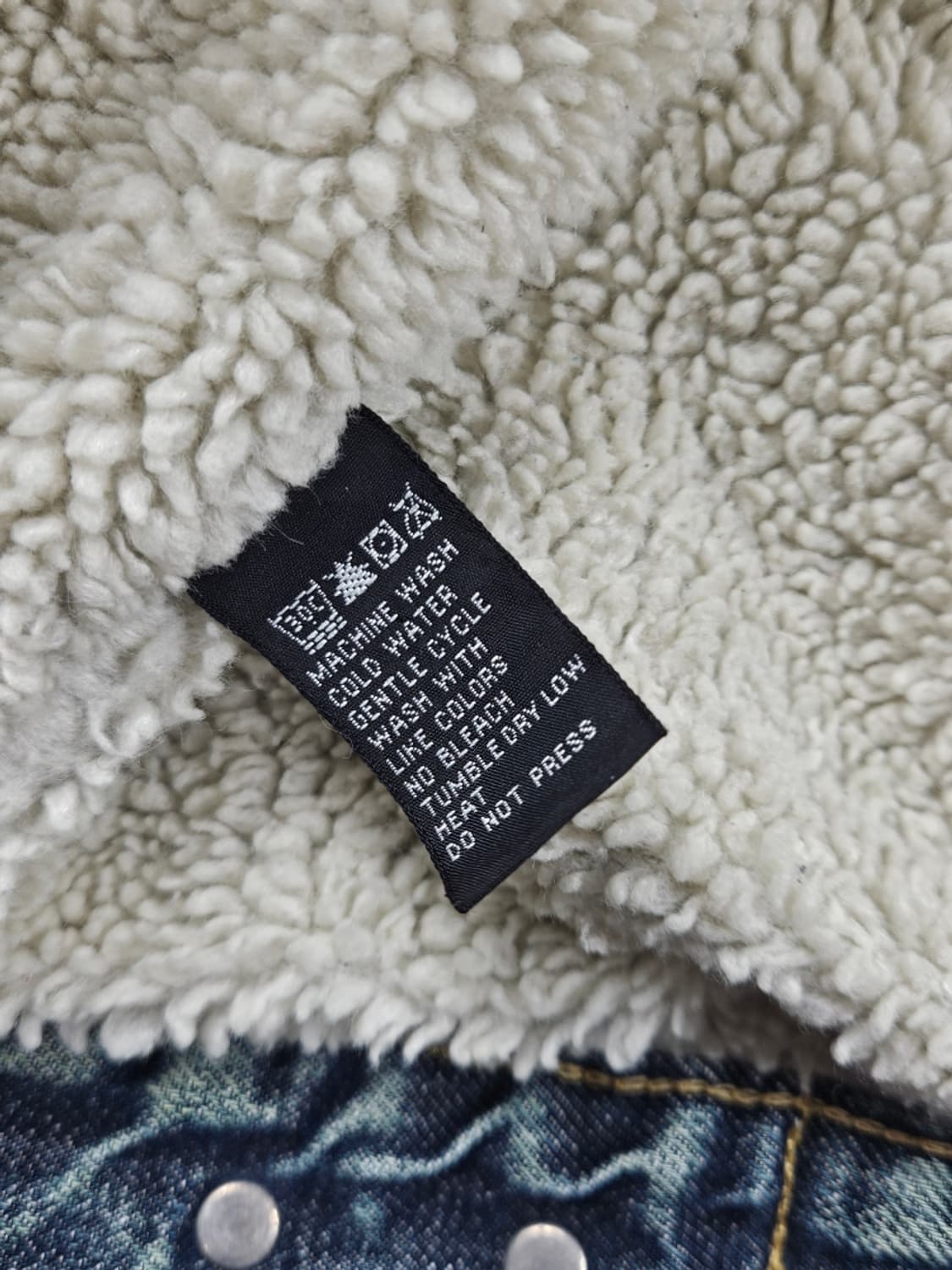 폴로 진스 쉐르파 라이닝 데님 트러커 자켓 ( XL ) /  11096 상품이미지9