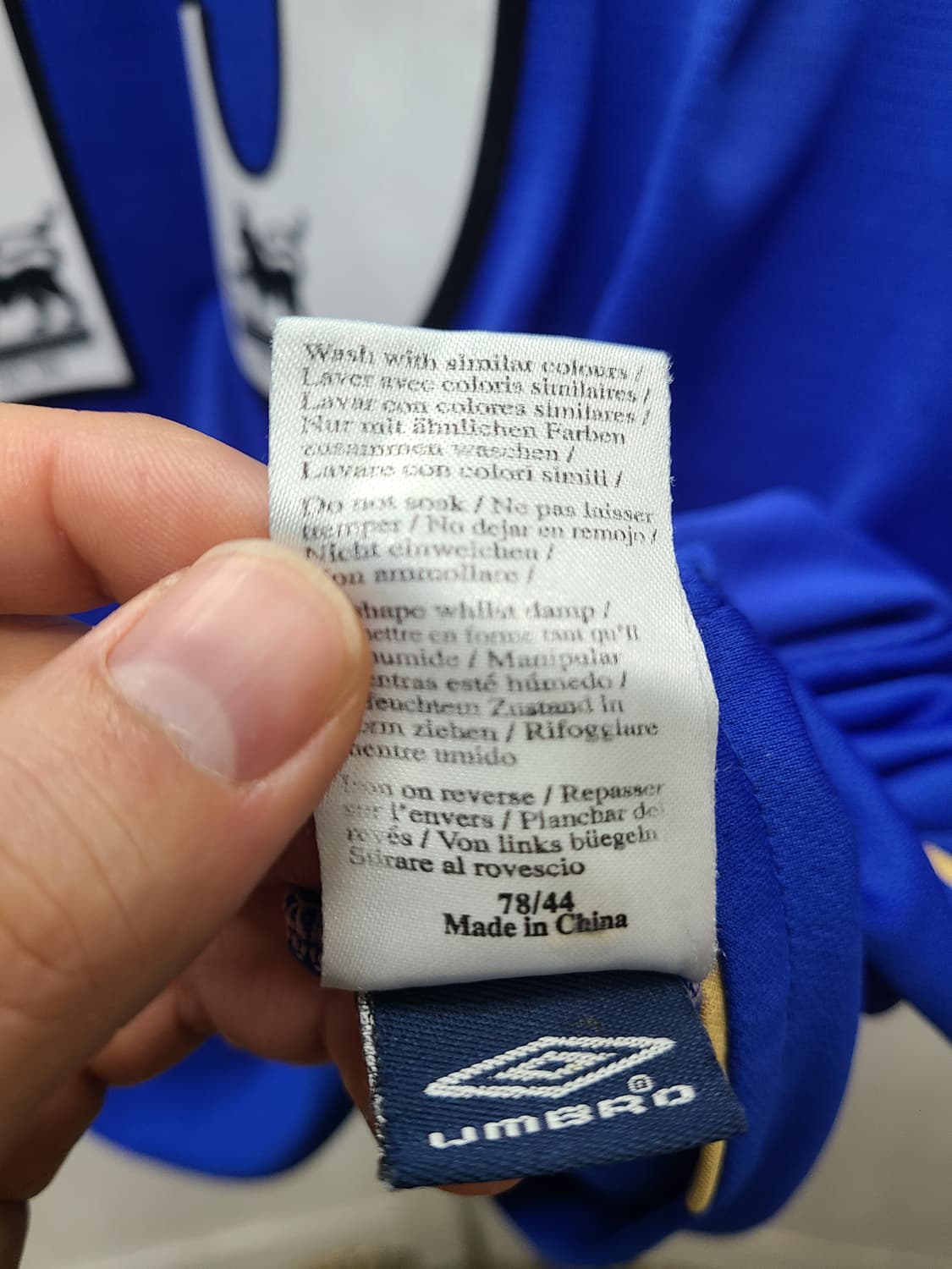 첼시 05-06 드록바 홈 엄브로 유니폼 상품이미지8