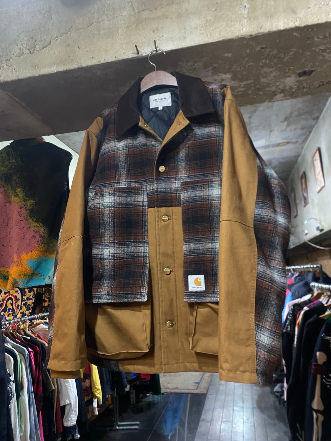 Carhartt 칼하트 패턴 포인트 워크자켓 상품이미지1