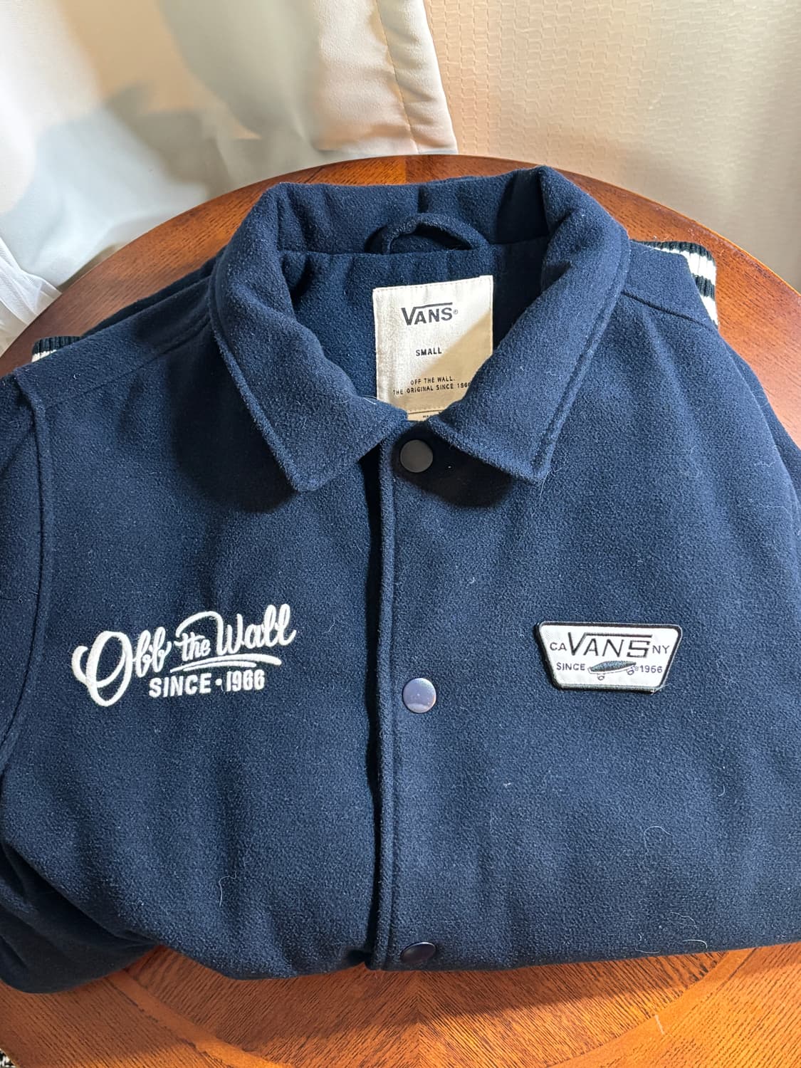 반스 네이비 코치 자켓 상품이미지5