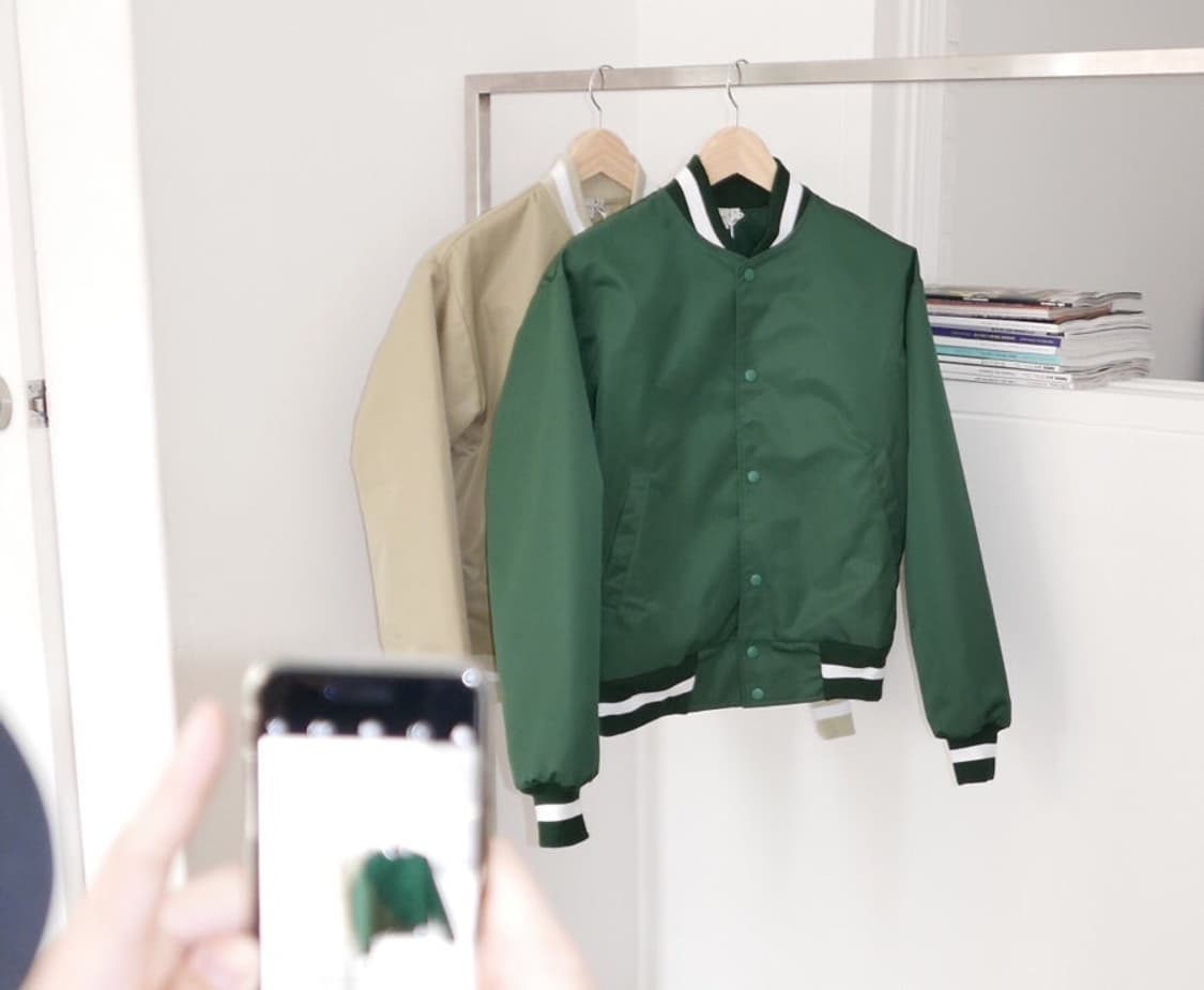 paa gymnasium jacket s 그린 상품이미지3