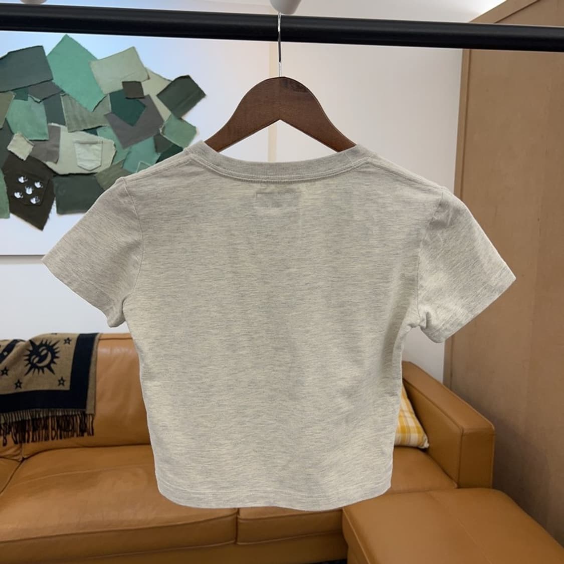 키르시 캐주얼 크롭 반팔티 85 C05039  상품이미지2