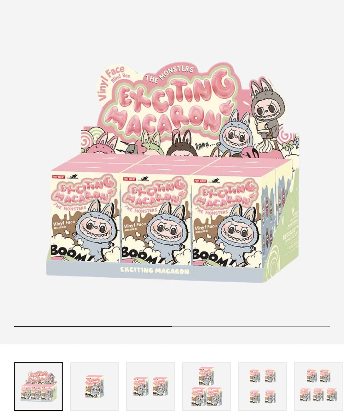라부부 마카롱 6pc 새제품 상품이미지1