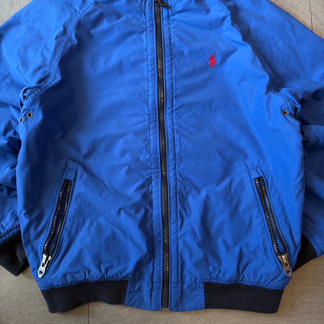 폴로 정품 딥 블루 웜업 블루종 자켓 상품이미지4