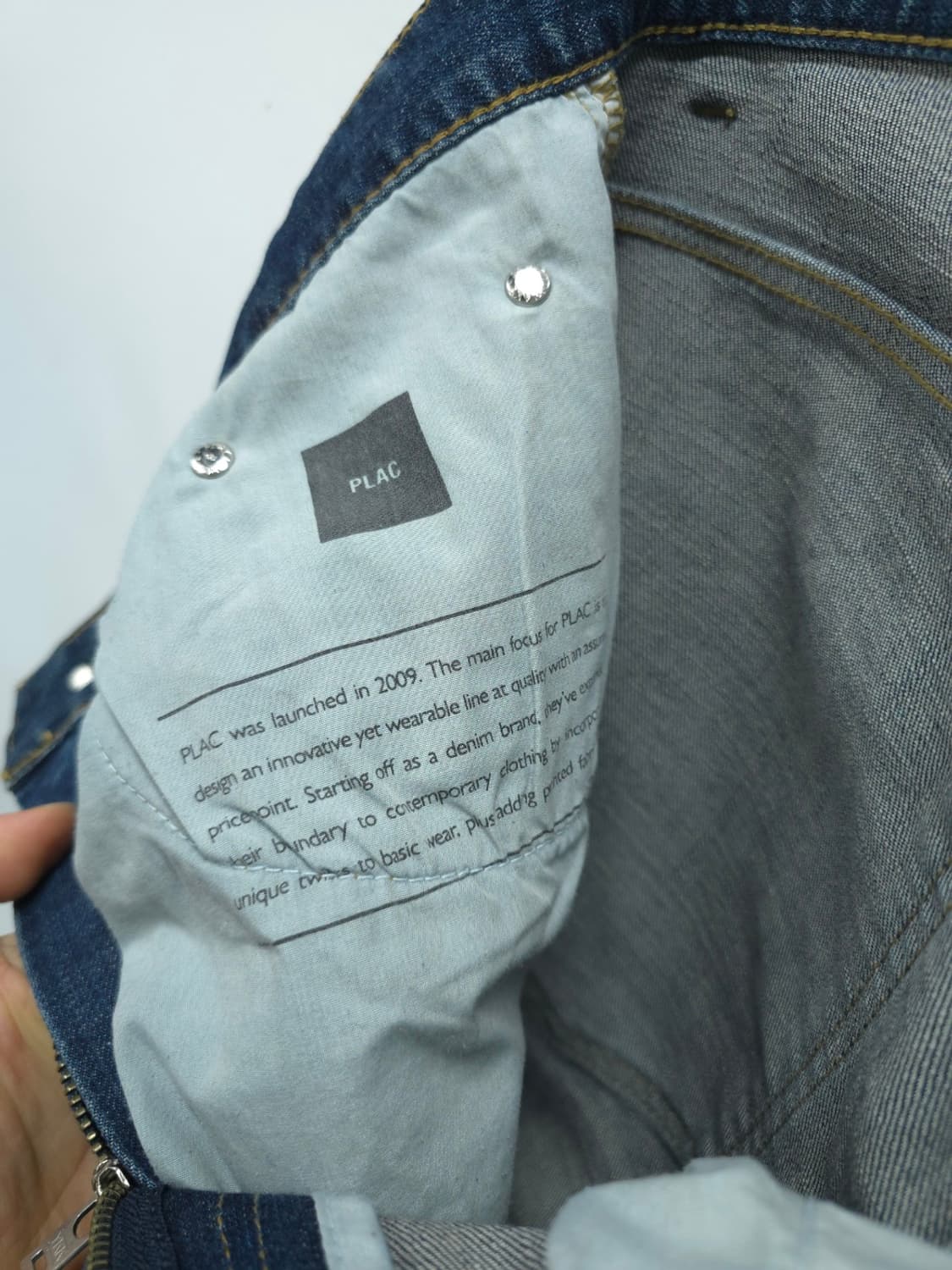 플랙(PLAC) 밀란 크롭 청바지 (남성33) 상품이미지8