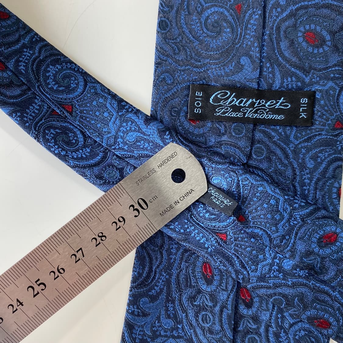 샤르베(Charvet) 명품 정품 페이즐리 넥타이 상품이미지5