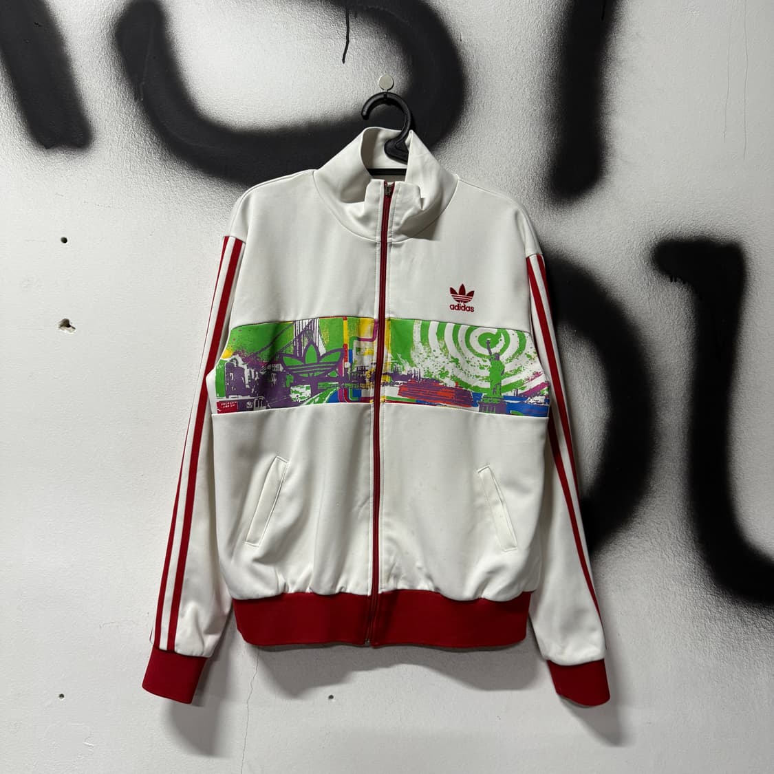 아디다스 00s 파이어버드 뉴욕 집업 져지 자켓 상품이미지1