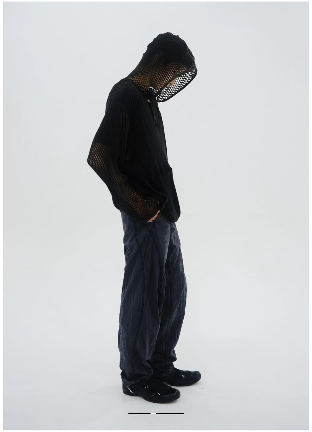 [1/2] HYEIN SEO Spray-Dyed Mesh Hoodie 상품이미지3
