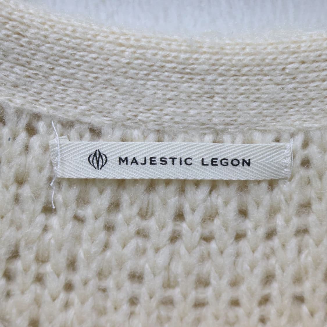 MAJESTIC LEGON 부클 니트 가디건 63617 상품이미지7