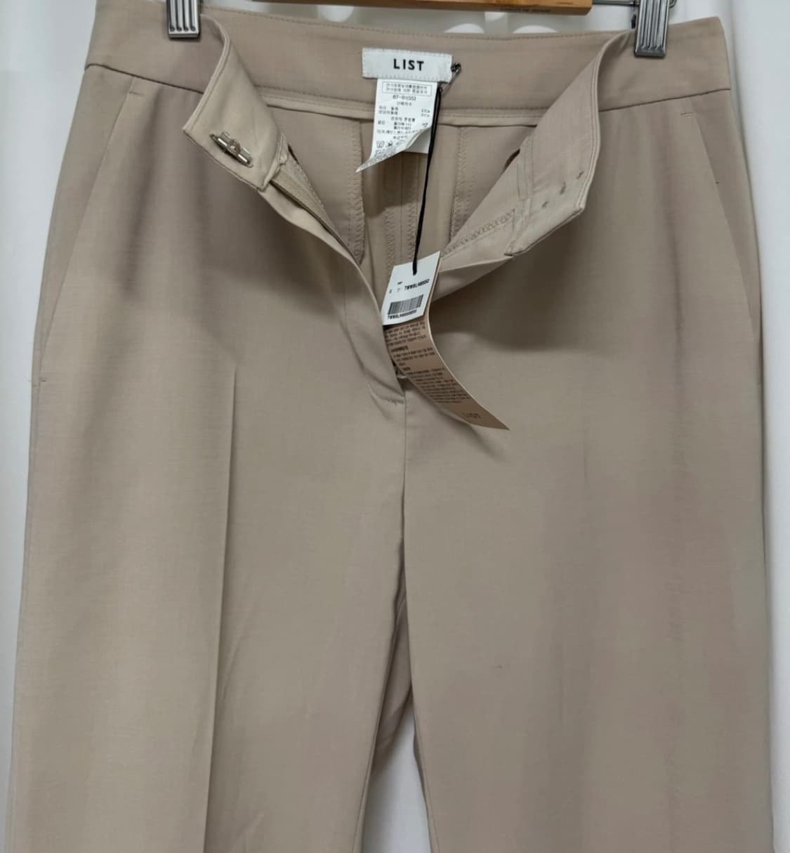 [새상품] LIST 베이지 슬랙스 상품이미지6
