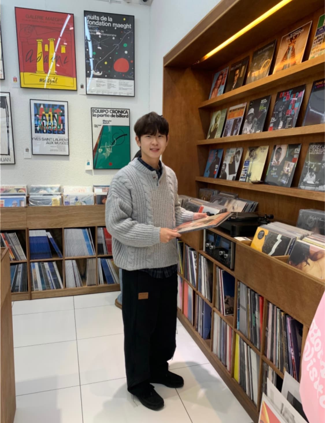 헨리넥 케이블 빈티지 니트 상품이미지9