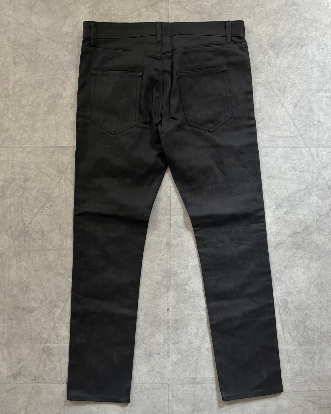 Saint Laurent 생로랑 블랙 컬러 에디 슬리먼 코팅진 상품이미지8